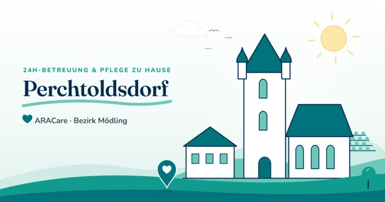 Illustration Perchtoldsdorf: 24-Stunden-Betreuung und private Pflege zu Hause mit ARACare